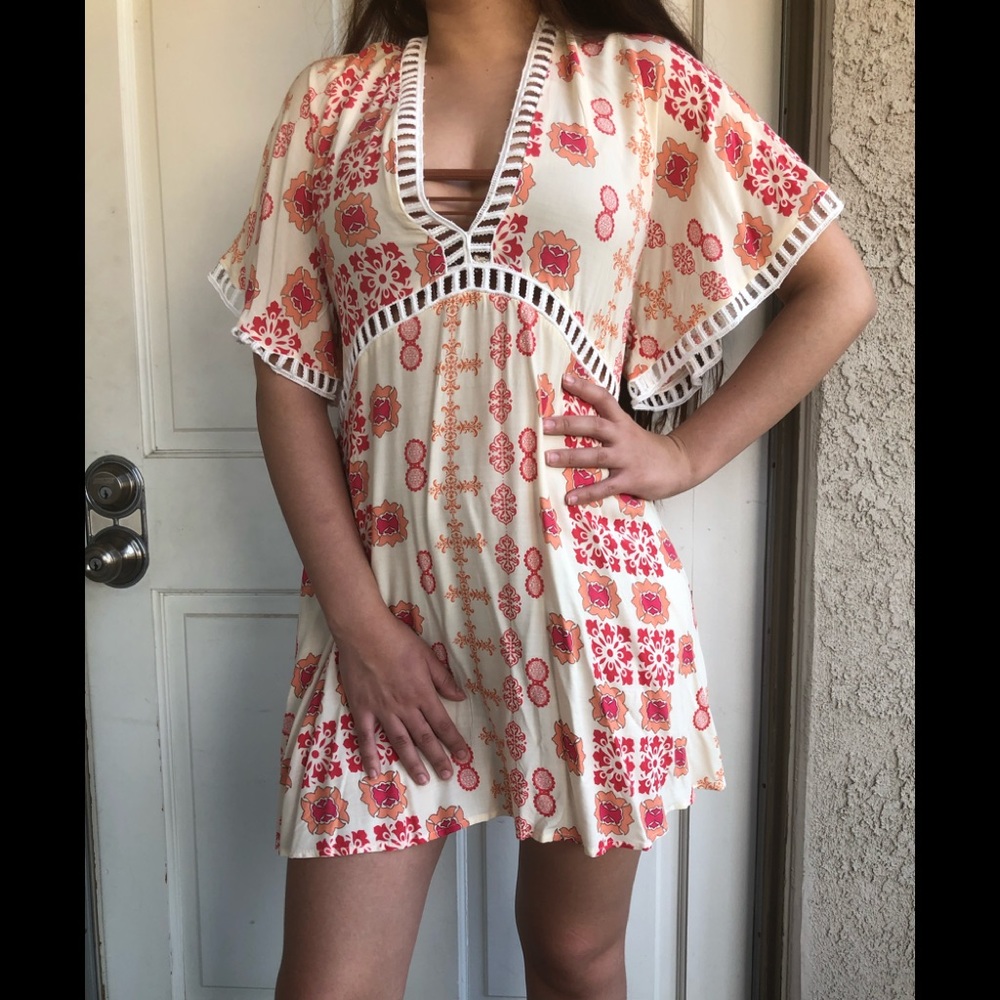Bohemian print dress